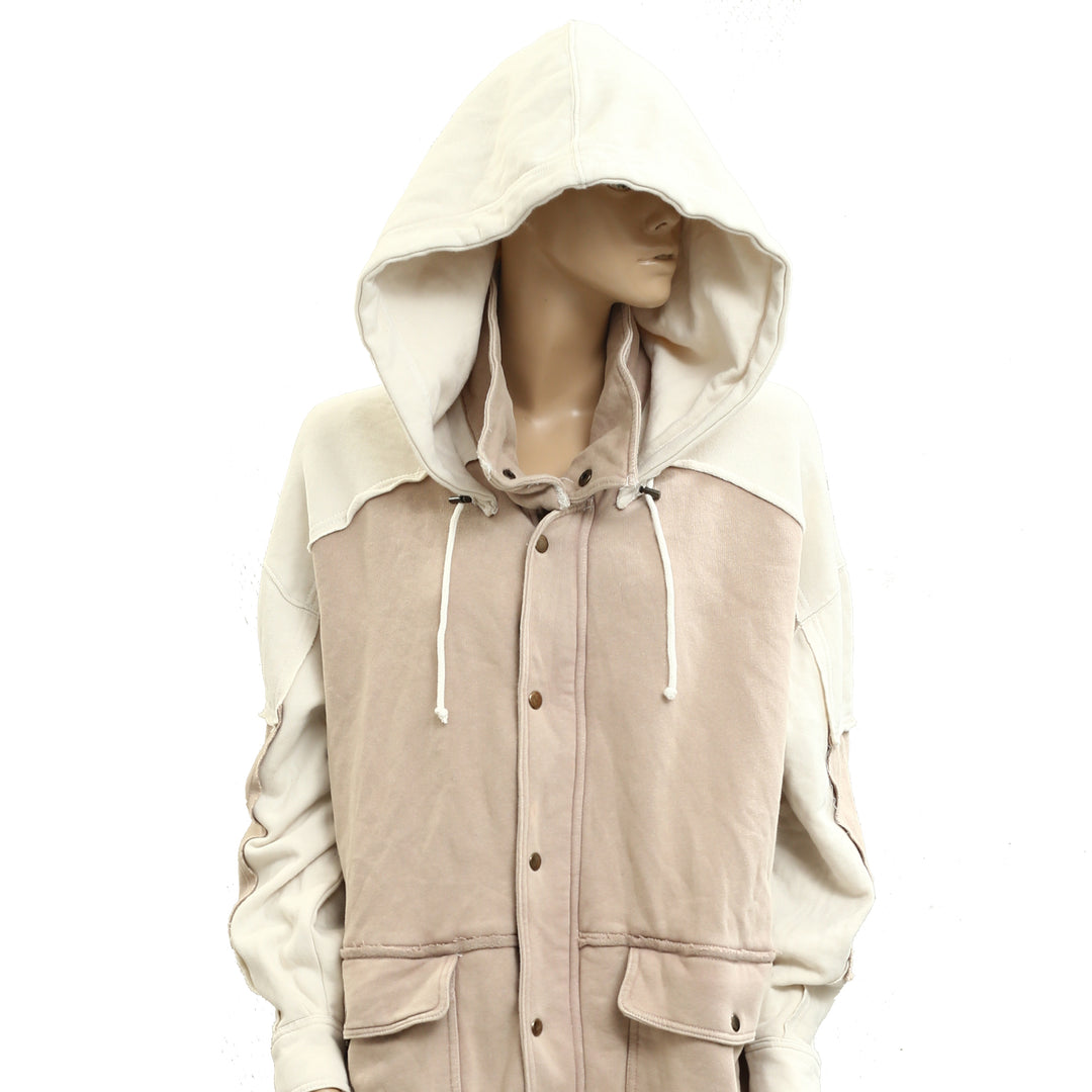 Free People Radio Cardi Hoodie Jacket Top