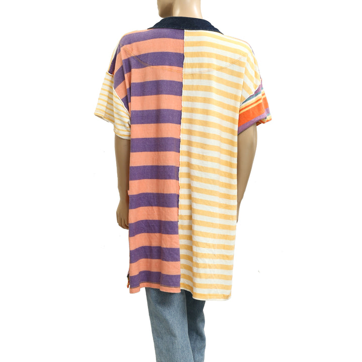 Free People Charlie Tee Tunic Mini Dress