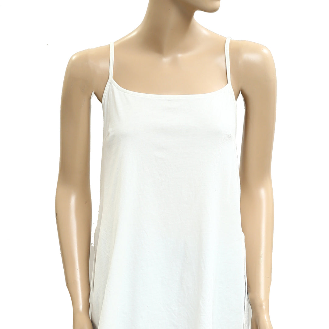Free People Free-est Asymmetrical Solid Tunic Tank Top