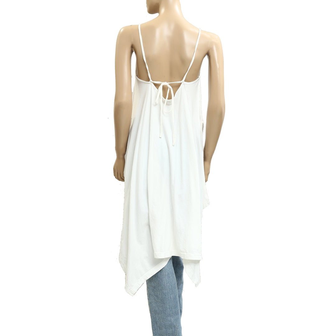 Free People Free-est Asymmetrical Solid Tunic Tank Top