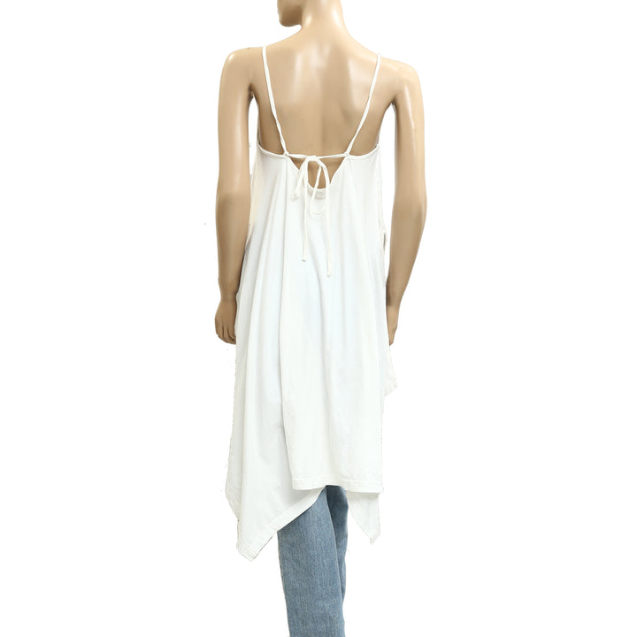Free People Free-est Asymmetrical Solid Tunic Tank Top