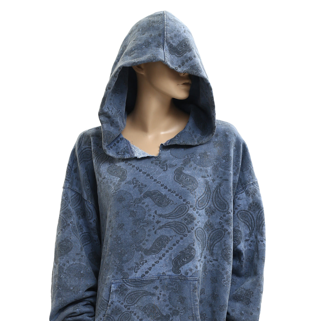 Free People We The Free It's A Vibe Print Hoodie Top