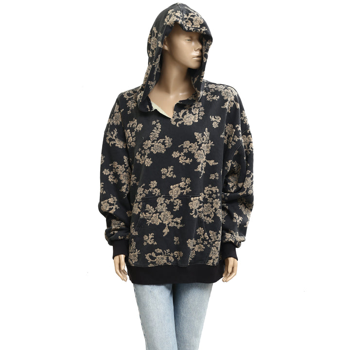 Free People We The Free It's A Vibe Print Hoodie Top