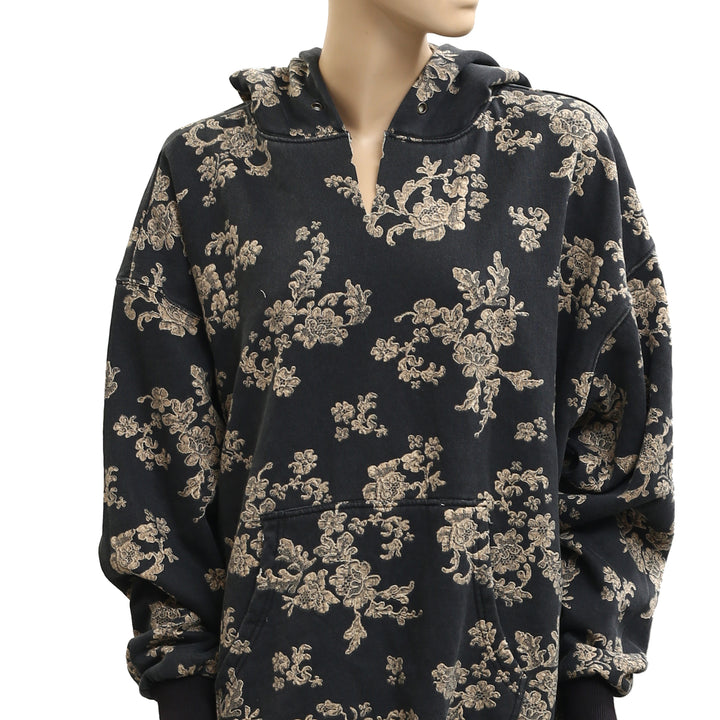 Free People We The Free It's A Vibe Print Hoodie Top