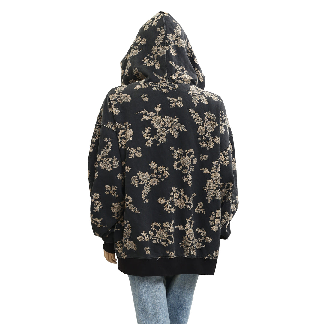 Free People We The Free It's A Vibe Print Hoodie Top