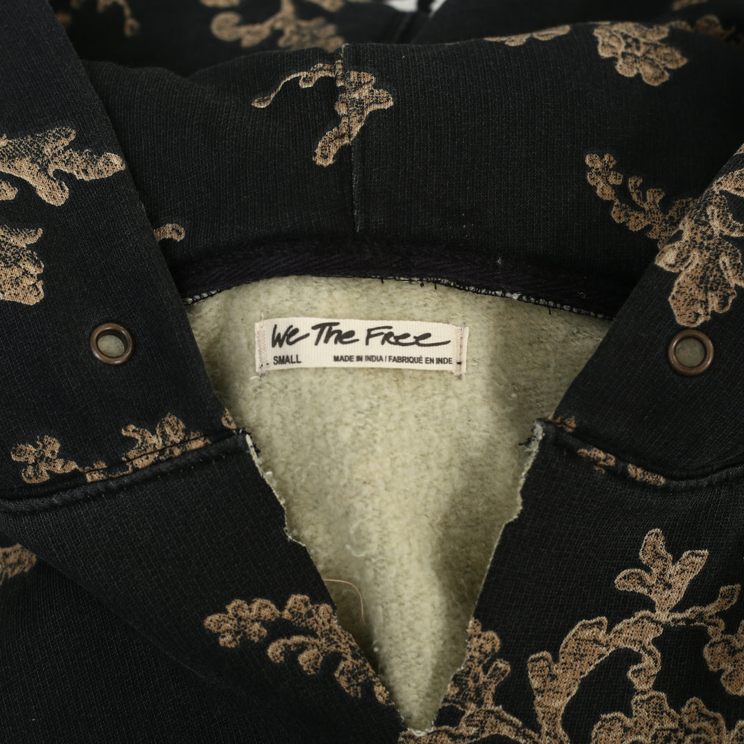 Free People We The Free It's A Vibe Print Hoodie Top