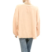 Free People Trish Sweatshirt Top