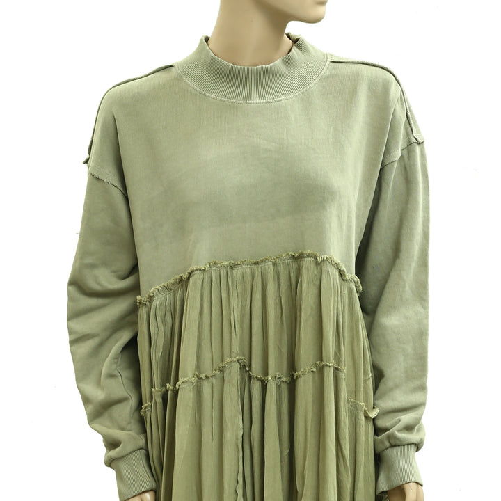 Free People We The Free Pixie Sweatshirt Mini Dress