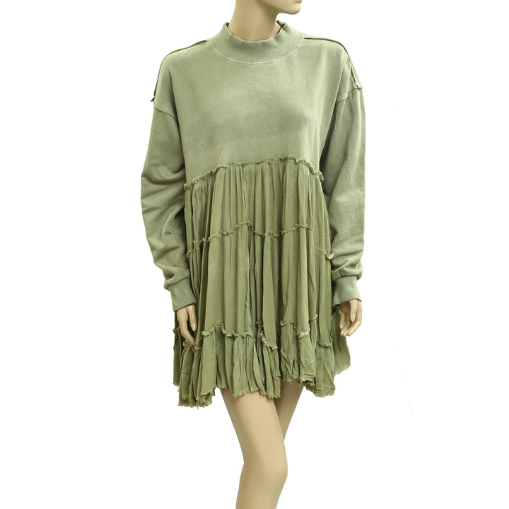 Free People We The Free Pixie Sweatshirt Mini Dress