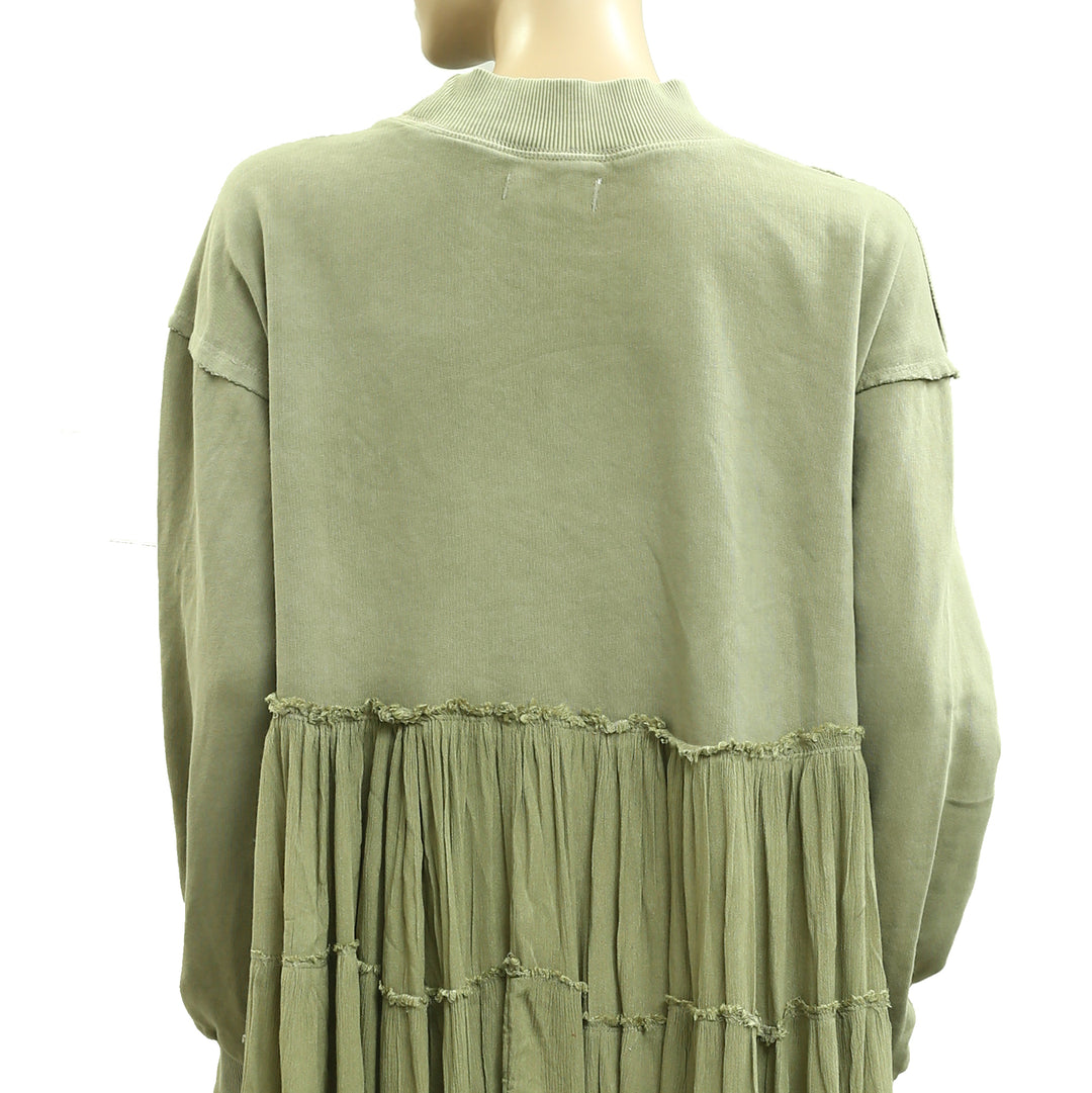 Free People We The Free Pixie Sweatshirt Mini Dress