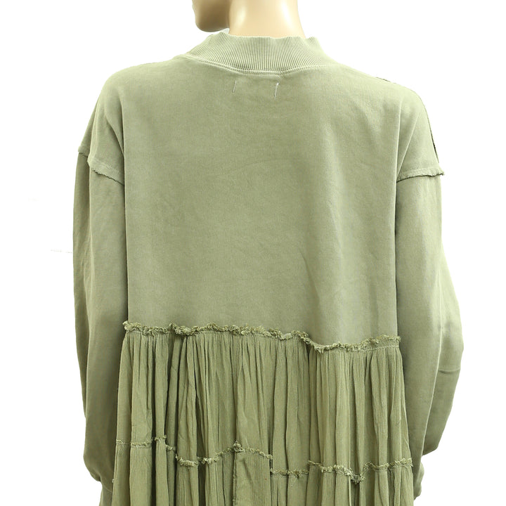 Free People We The Free Pixie Sweatshirt Mini Dress