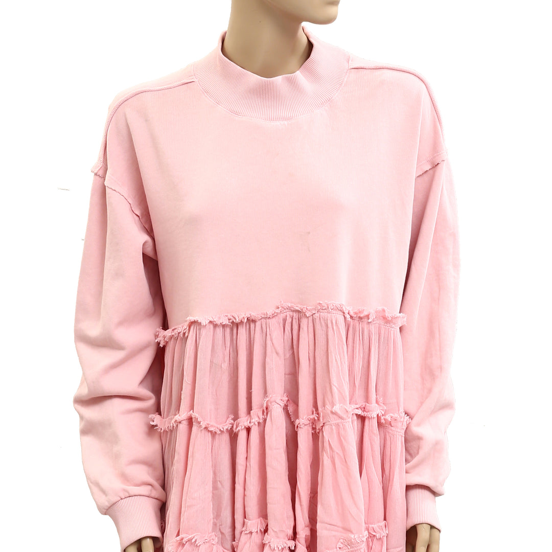 Free People We The Free Pixie Sweatshirt Mini Dress