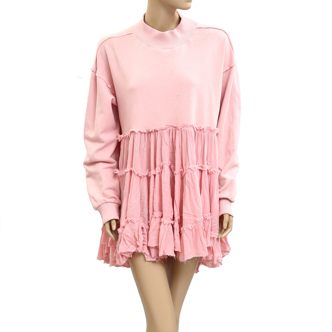 Free People We The Free Pixie Sweatshirt Mini Dress