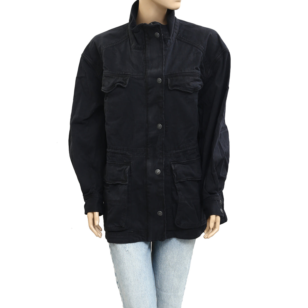 Free People We The Free Arya Utility Jacket Zip up Top