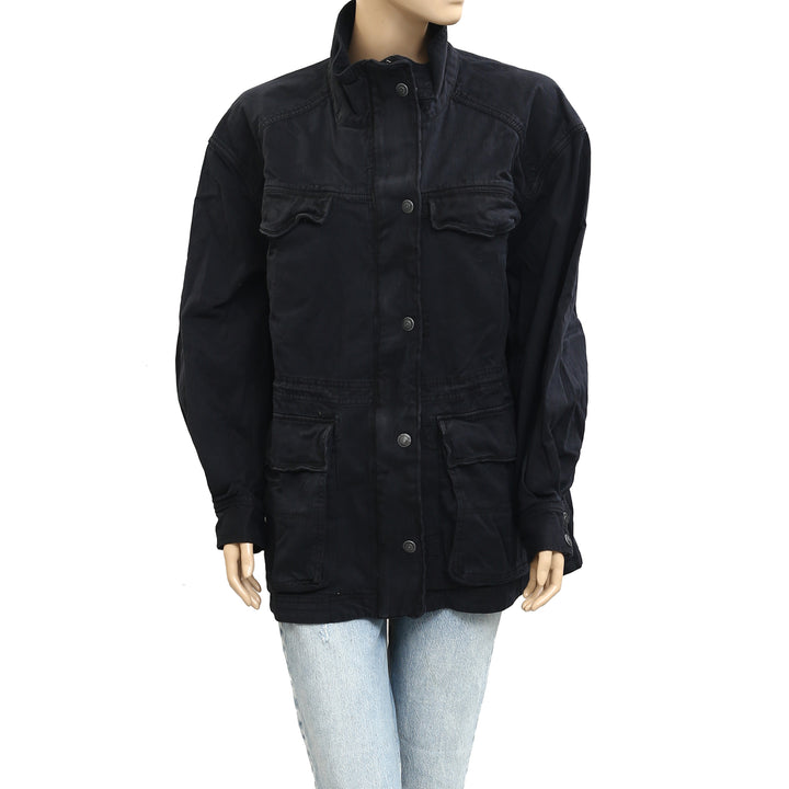 Free People We The Free Arya Utility Jacket Zip up Top