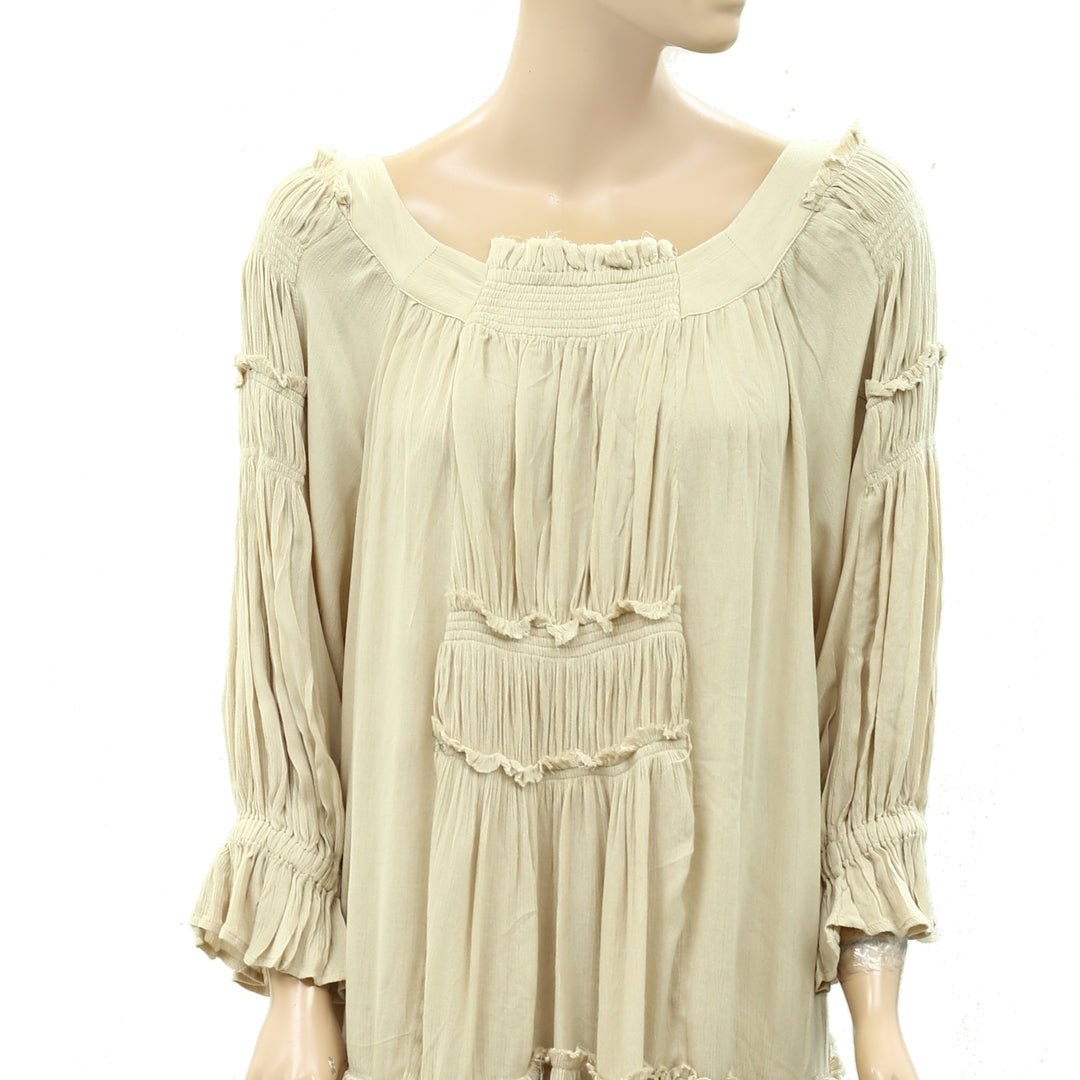 Free People Sea Ya There Mini Dress