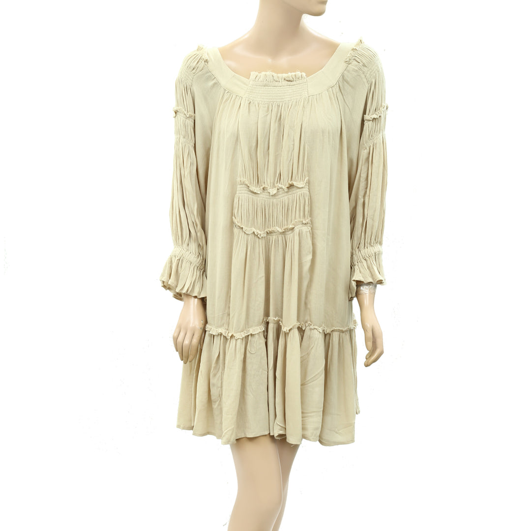 Free People Sea Ya There Mini Dress White Chocolate Couture Free People Sea Ya There Mini Dress White Chocolate Couture