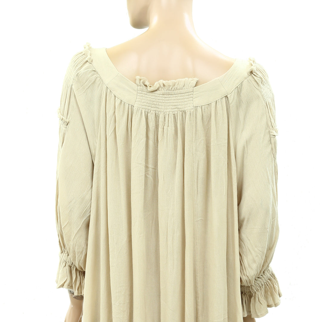 Free People Sea Ya There Mini Dress