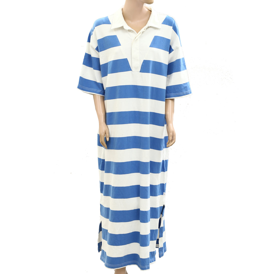 Daily Practice by Anthropologie Rugby Oversized Maxi Dress