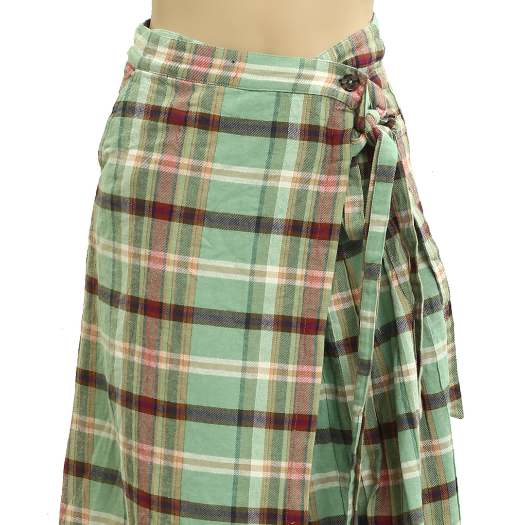 Damson Madder Kat Kilt Wrap Mini Skirt
