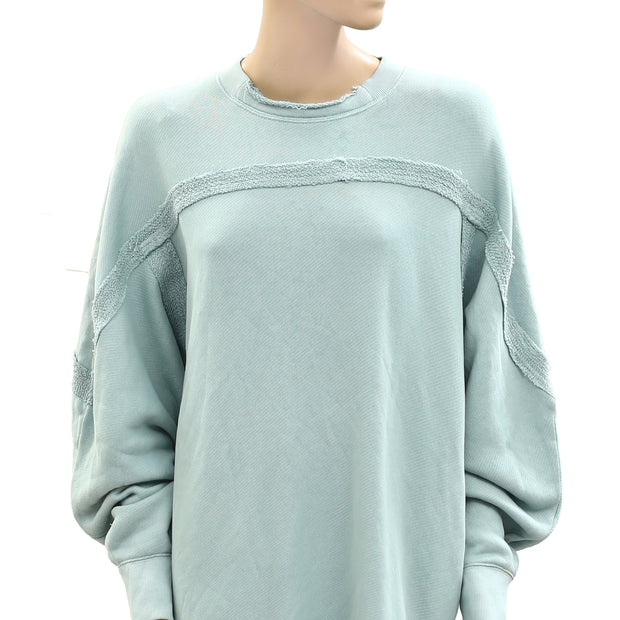 Free People Taylor Sweatshirt Tunic Top