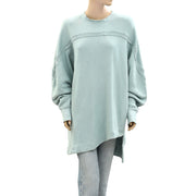 Free People Taylor Sweatshirt Tunic Top