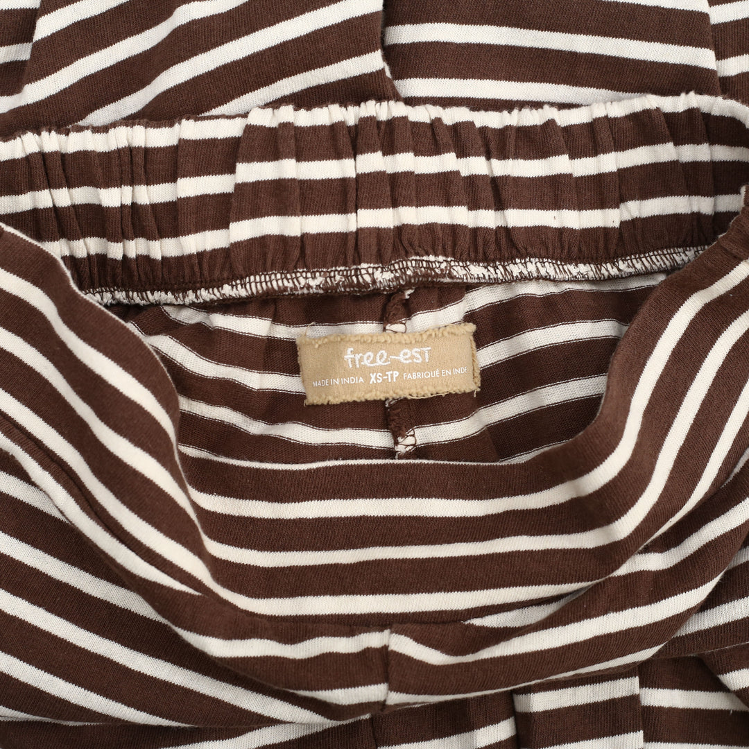 Free People Free-est Striped printed Trouser Pants