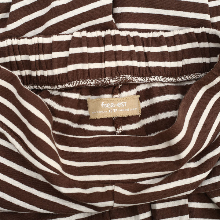Free People Free-est Striped printed Trouser Pants