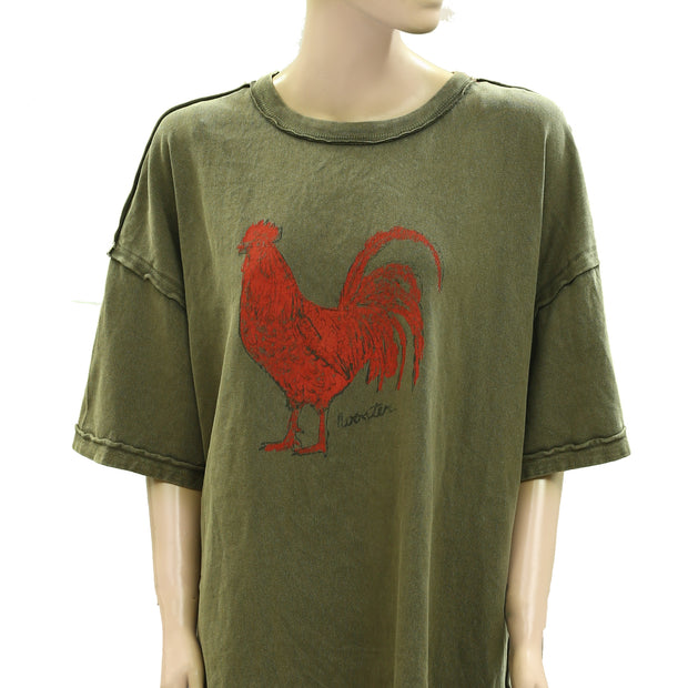 Free People We The Free Farm Friends Tee Tunic Top