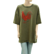 Free People We The Free Farm Friends Tee Tunic Top