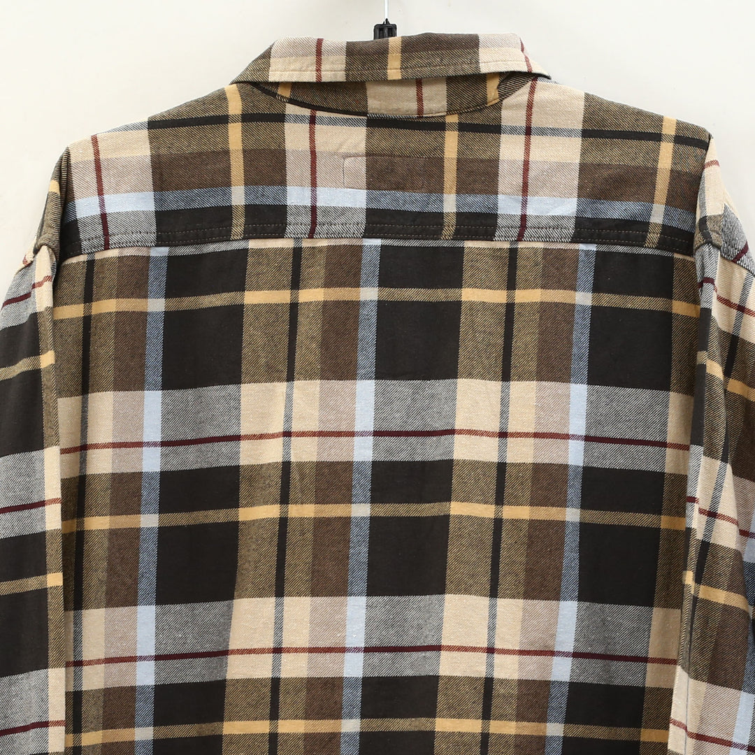Levi's Men's Relaxed Fit Plaid Flannel Buttondown Shirt