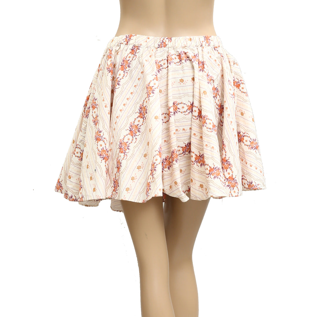 Free People Gaia Printed Mini Skirt