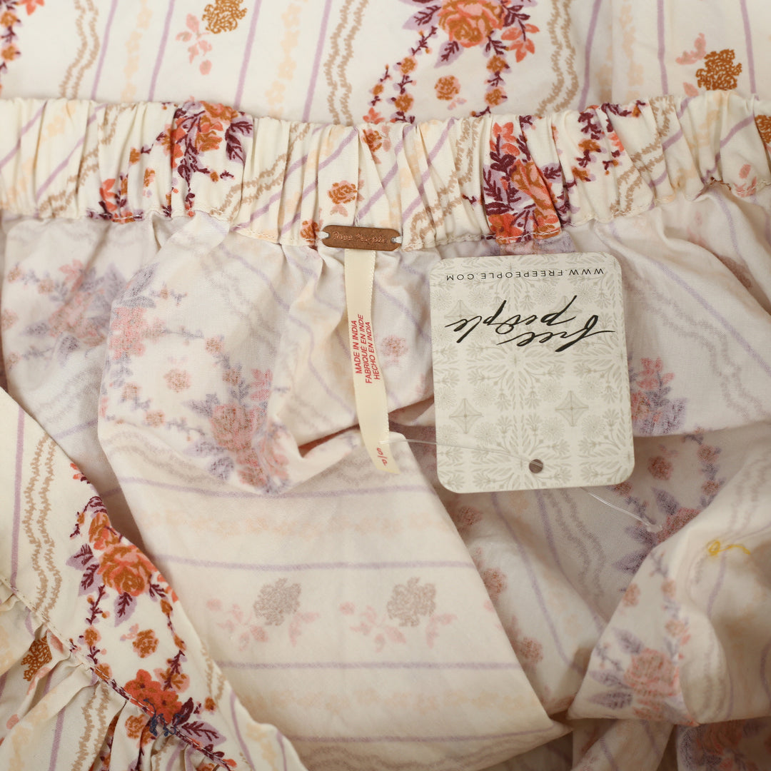 Free People Gaia Printed Mini Skirt