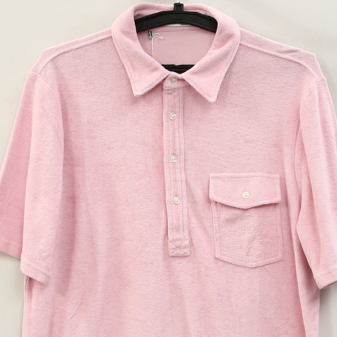 Criquet Terrycloth Players Men's Polo T-Shirt
