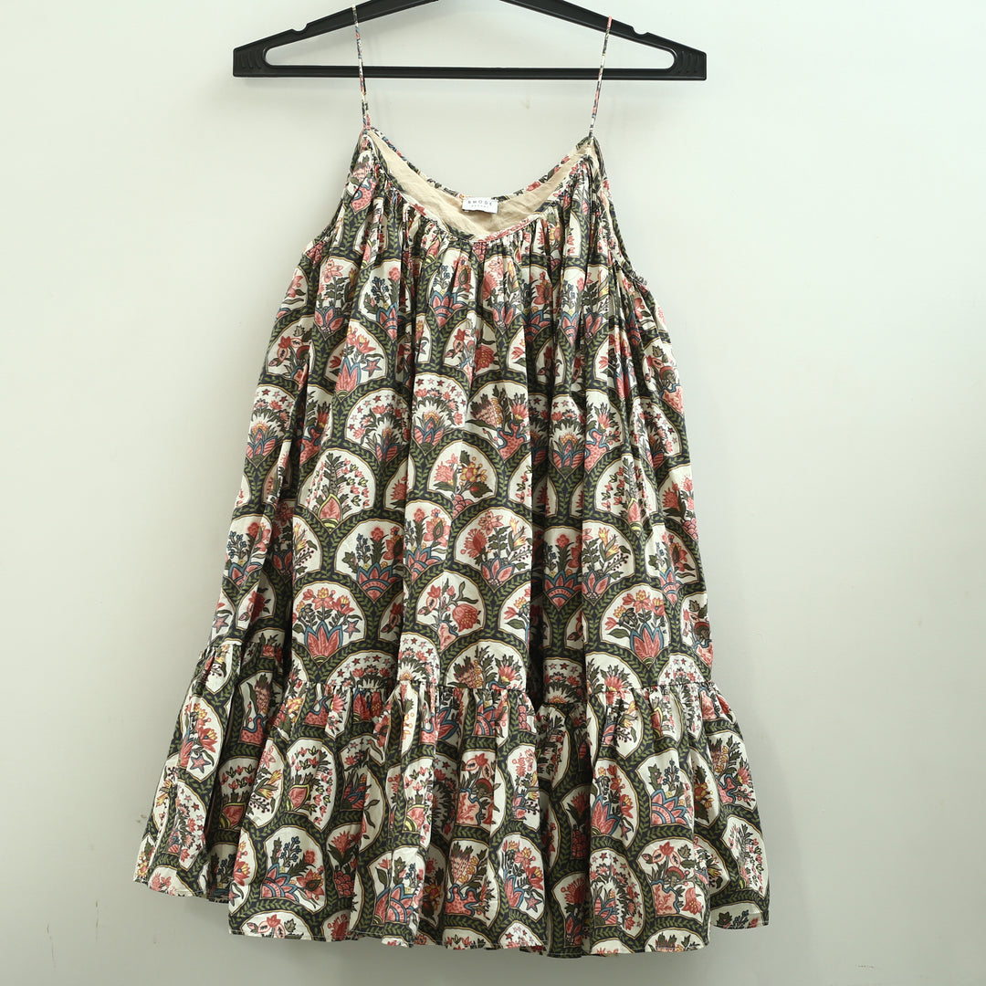 Rhode Resort Floral Block Printed Slip Mini Dress