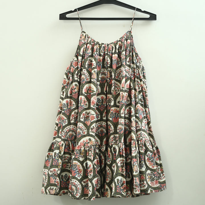 Rhode Resort Floral Block Printed Slip Mini Dress