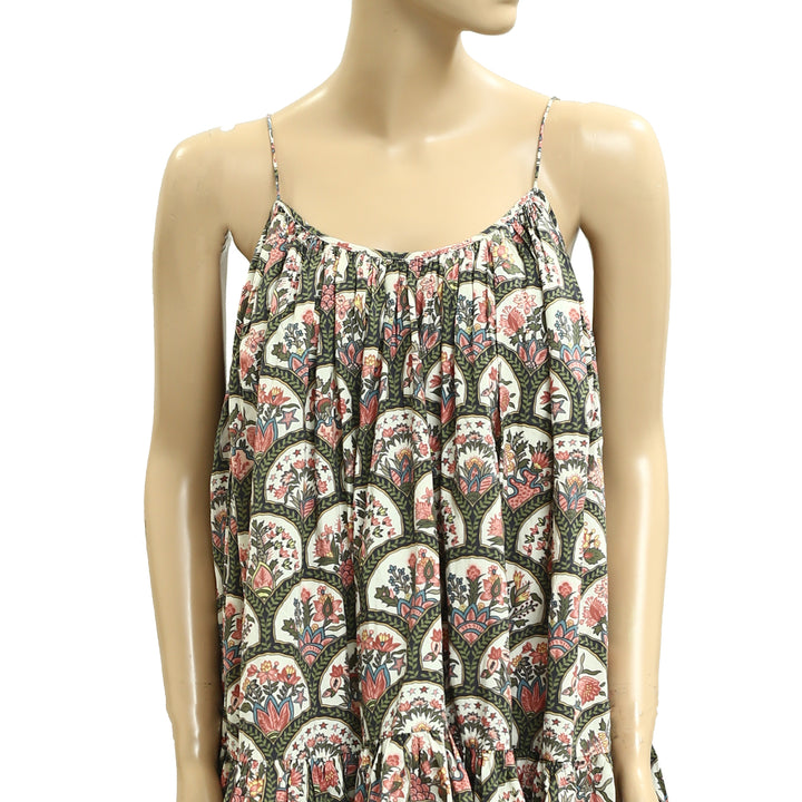 Rhode Resort Floral Block Printed Slip Mini Dress