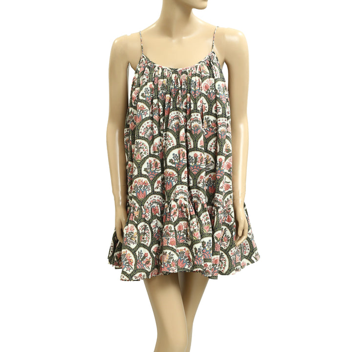 Rhode Resort Floral Block Printed Slip Mini Dress