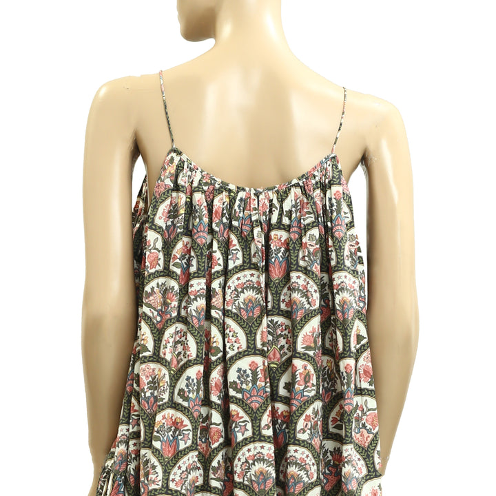 Rhode Resort Floral Block Printed Slip Mini Dress