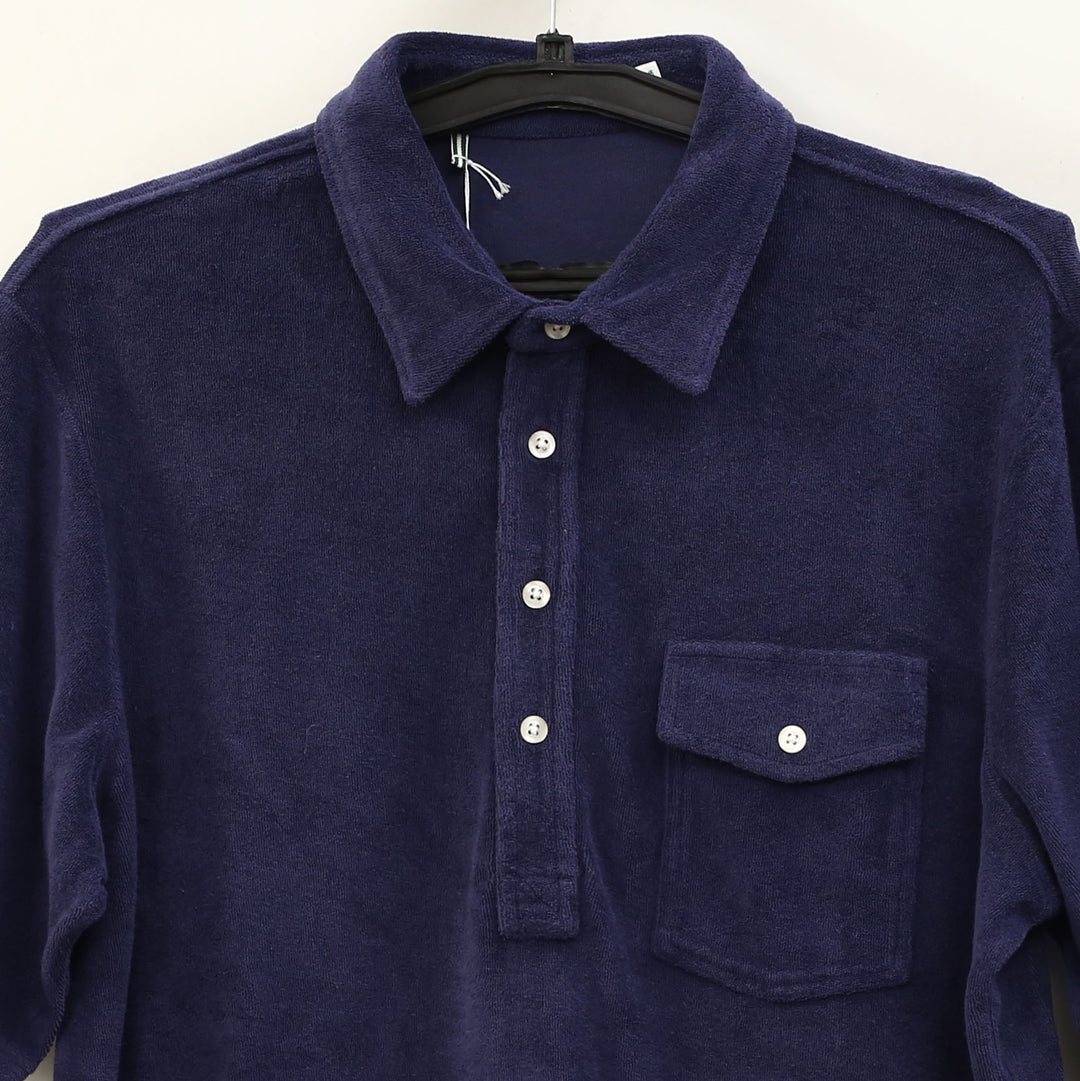 Criquet Terrycloth Players Men's Polo T-Shirt