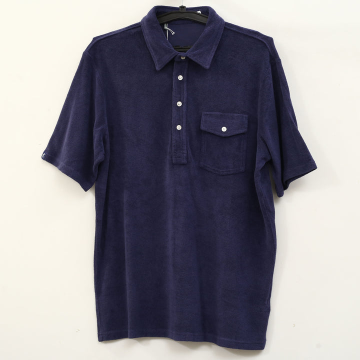 Criquet Terrycloth Players Men's Polo T-Shirt