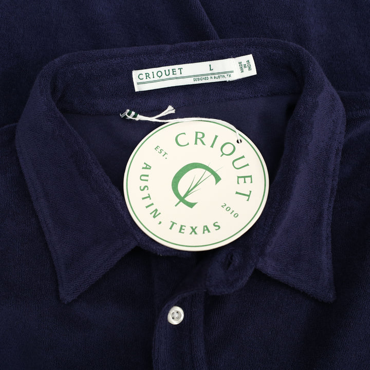 Criquet Terrycloth Players Men's Polo T-Shirt
