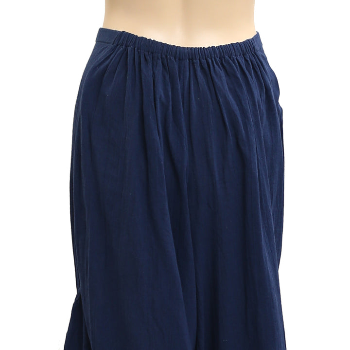 Free People Wide Leg Mid-Rise Pants