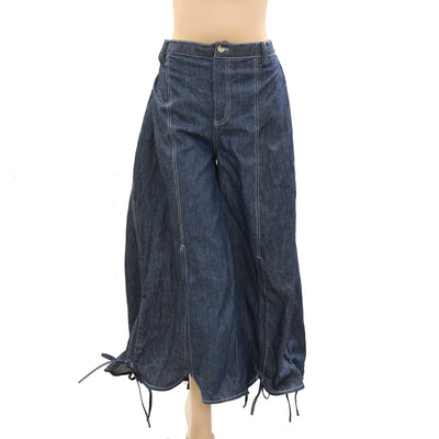 Free People We The Free Wide-Leg Denim Pants