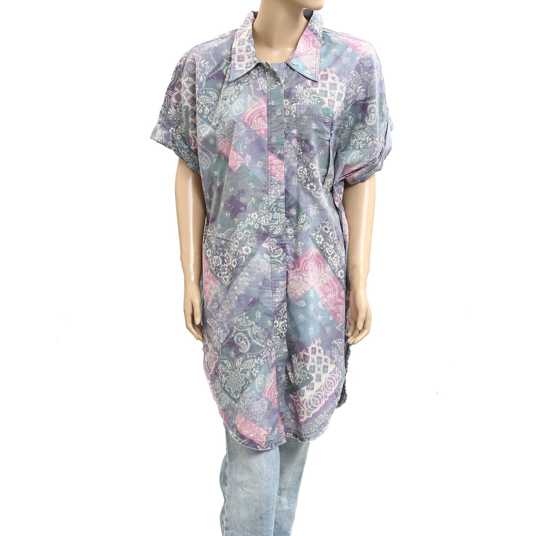 Free People Intimately Bedside Babe Sleep Shirt Tunic Top