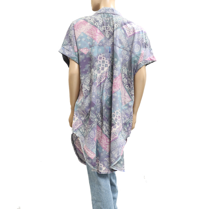 Free People Intimately Bedside Babe Sleep Shirt Tunic Top