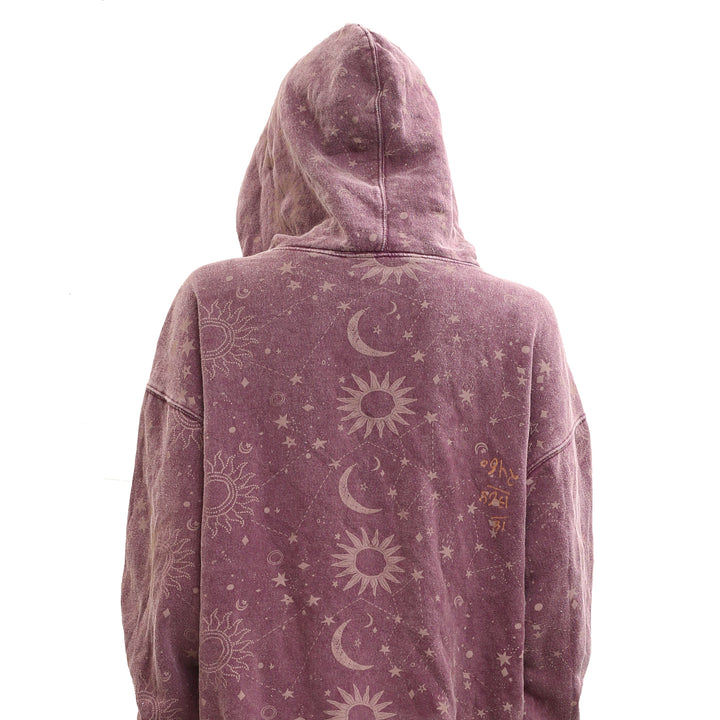 Free People We The Free It's A Vibe Print Hoodie Top