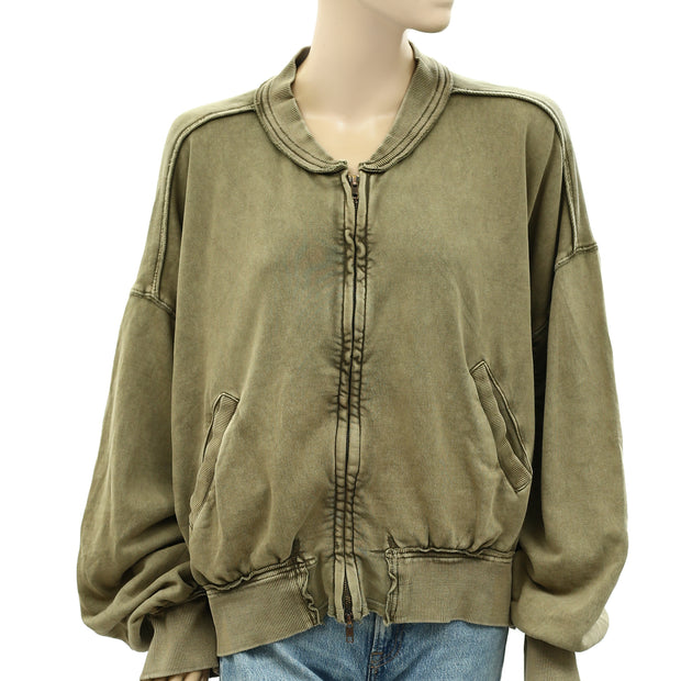 Free People We The Free Good For You Bomber Jacket Top