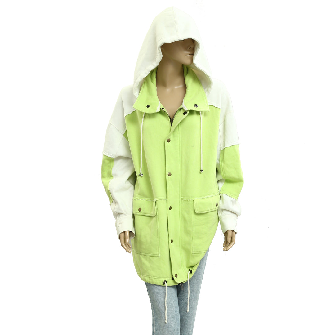 Free People Radio Cardi Hoodie Jacket Top