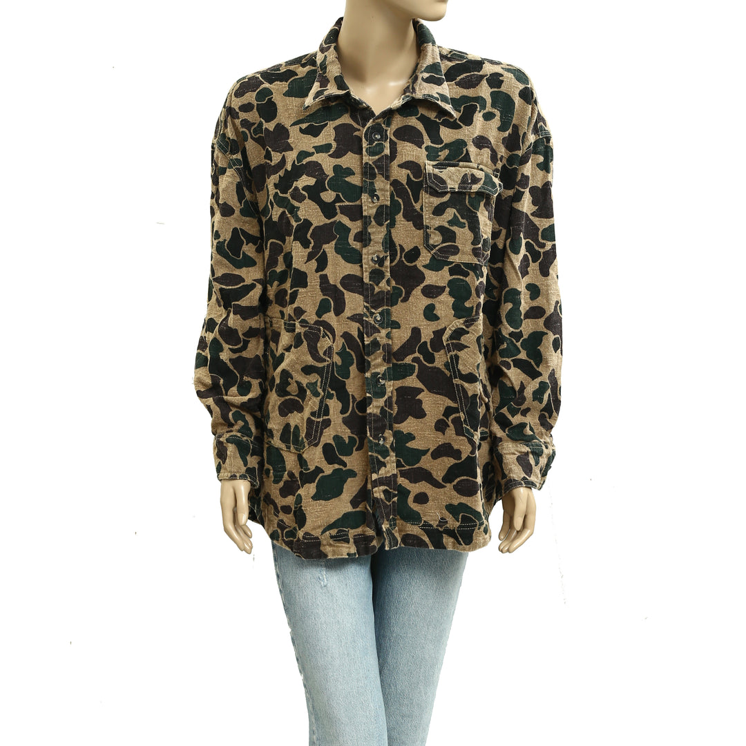 BDG Urban Outfitters Dani Flannel Shirt Tunic Top (Copy)